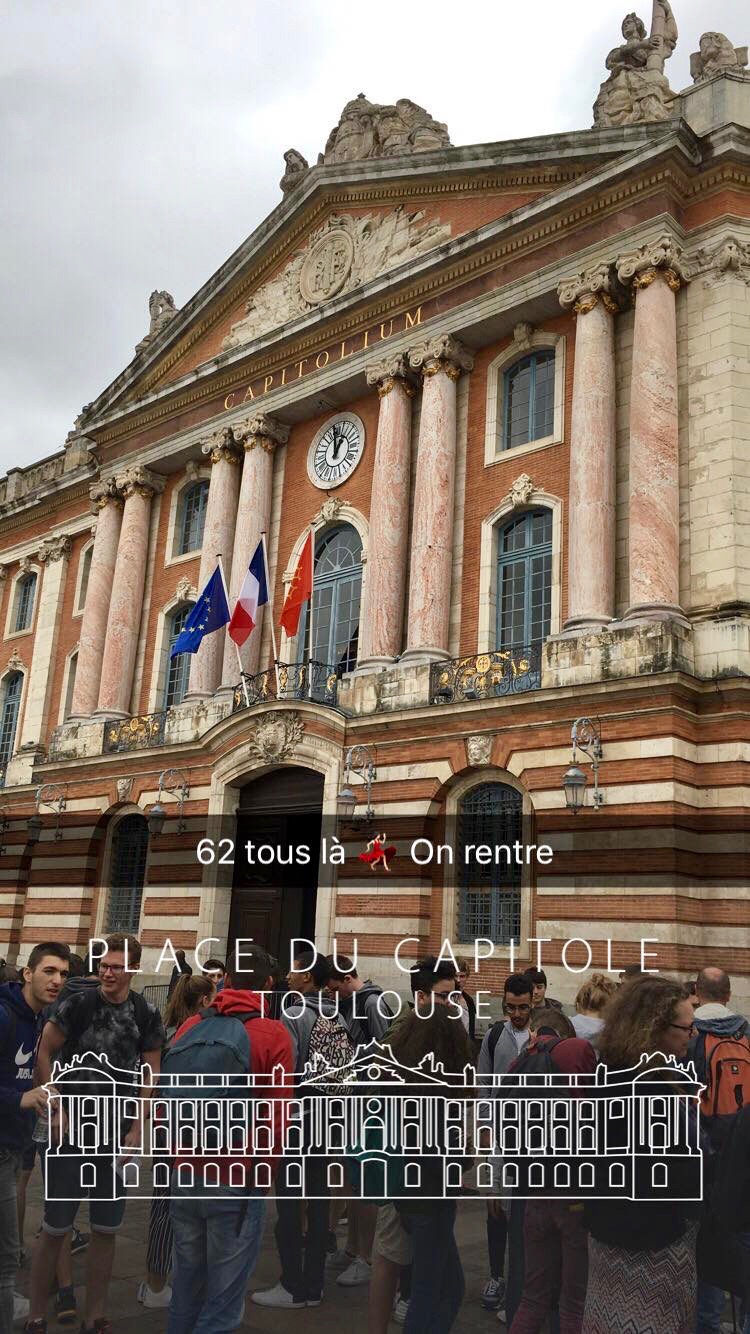 Toulouse le mercredi 25 avril 2018  -